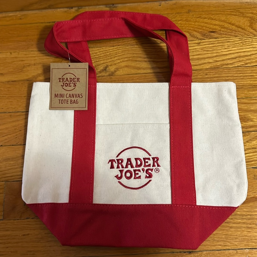 Trader Joe’s Mini Canvas Tote Bag